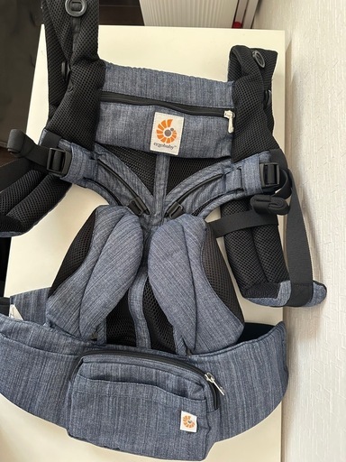 エルゴ オムニ360 クールメッシュ デニム 美品 抱っこ紐収納袋セット