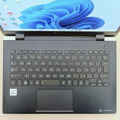 軽量/美品/バッテリー良 2021年 東芝 dynabook G83/FS 10世代i5/16GB/256GB Windows11 Office 76の画像