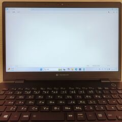 軽量/美品/バッテリー良 2021年 東芝 dynabook G83/FS 10世代i5/16GB/256GB Windows11 Office 76の画像