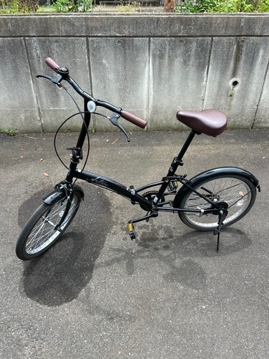 美品】折りたたみ自転車20インチ (Bamboo) 笠幡の折りたたみ