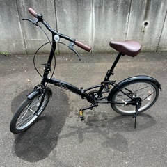 【美品】折りたたみ自転車　20インチ