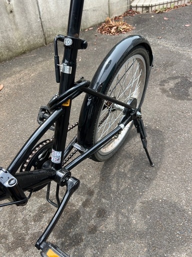 美品】折りたたみ自転車20インチ (Bamboo) 笠幡の折りたたみ