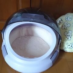 猫ハウス リッチェル コロル おでかけネコベッド S パープルの画像