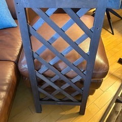 エアコン室外機カバー　木製の画像