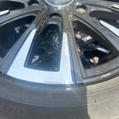 ハイエース17インチ夏タイヤホイールの画像