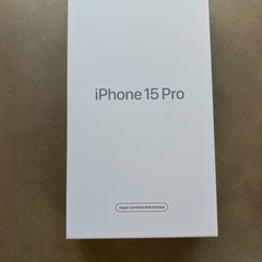 新品　iPhone 15 Pro 128GB ブラックチタニウム...