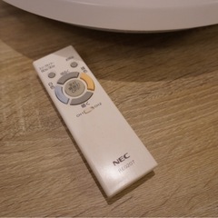 【NEC】シーリングライト＋リモコン（RE0207）の画像