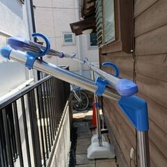 アイリスオーヤマ　　もの干し　ブロー台セット　物干し竿2本付　S...