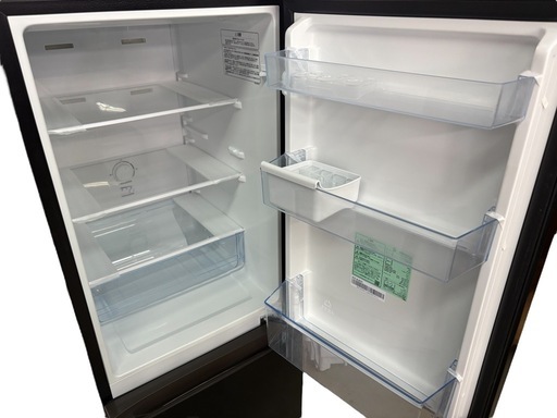 NO.2395【2023年製】Hisense ハイセンス ノンフロン冷凍冷蔵庫 HR-D15FB 162L 冷蔵113L/冷凍49L 家電 中古