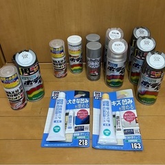 スズキ Z2S シルキーシルバーMスプレー缶、パテ、プラサフ、ク...