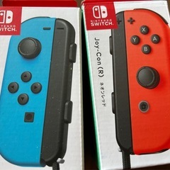 Switch 純正　Joy-Con2個セット赤青　新品未開封