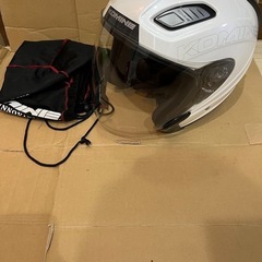 コミネ　ヘルメット　ジェット型　バイク用