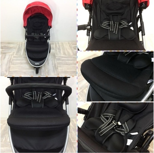 人気 3輪 ベビーカー アップリカ スムーヴ AB