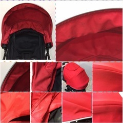 人気 3輪 ベビーカー アップリカ スムーヴ ABの画像