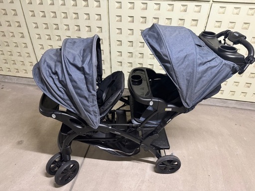 KATOJI カトージ 二人乗り ベビーカー 二人でゴーDX 二人乗り