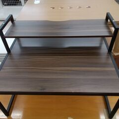 ★ジモティ割あり★  ローデスク ブラウン木目 W80×D60×...