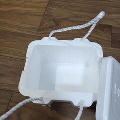 取っ手付き発泡スチロールBOXの画像
