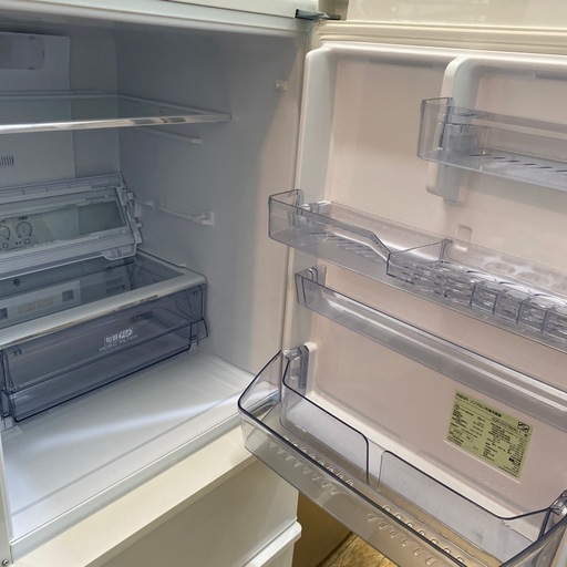 ?人気?AQUA 2022年式 272L冷蔵庫 AQR-SV27MW-1 ホワイト 耐熱テーブル ファミリー 料理 右開き No597