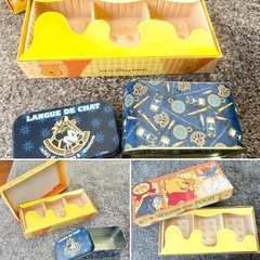 ❤️Disney ディズニーリゾート❤️お菓子の空き缶、空きボックス 計4点の画像