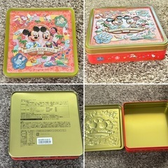 ❤️Disney ディズニーリゾート❤️お菓子の空き缶、空きボックス 計4点の画像