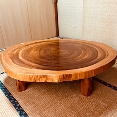 一枚板高級無垢材テーブル・座卓