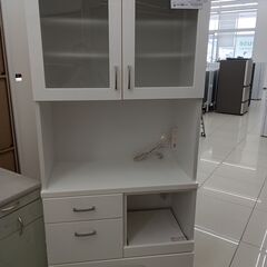 ★ジモティ割あり★ NITORI レンジボード ホワイト H18...