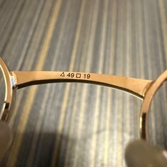RODENSTOCK メガネ チタン R4176 B 135 49▫︎19の画像