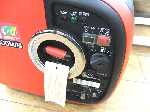 未使用 保管品 発電機 新ダイワ IEG1600M/M 空冷4サイクル OHVガソリン