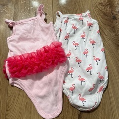 フラミンゴベビー服の画像
