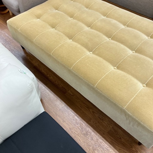 フラットソファー　ファブリック　ベージュ　16500円