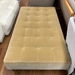 フラットソファー　ファブリック　ベージュ　16500円