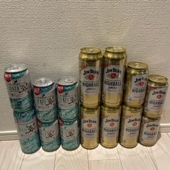 ジムビームハイボール　翠まとめ売り　350mlと500ml 　　　