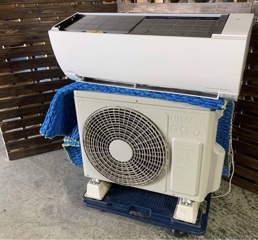 本体＋工事）HITACHI RAS G22NBK-W 2022年製（6畳用） (nemo