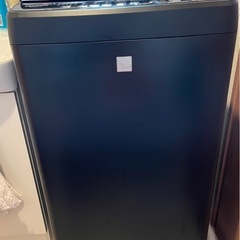 縦型洗濯機　ブラック　HISENSE HW-G55E7KK 5.5kg 2020年製   