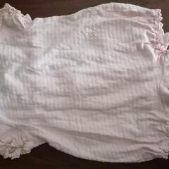 ベビー服　80センチ　ピンク　花柄　春夏の画像