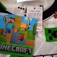 マインクラフト　パジャマ　半袖シャツのみ