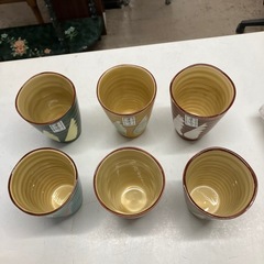 ☆値下げ☆W2505-390 ピーロート 陶器製グラス6客セット ※バラ売り不可 未使用品の画像