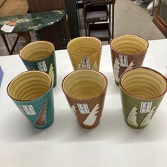 ☆値下げ☆W2505-390 ピーロート 陶器製グラス6客セット ※バラ売り不可 未使用品の画像