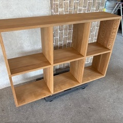 MUJI 無印良品 スタッキングシェルフ 3段×2列 120cm...