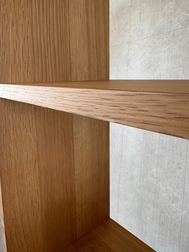 MUJI 無印良品 スタッキングシェルフ 3段×2列 120cm オーク材 札幌市東区中沼町