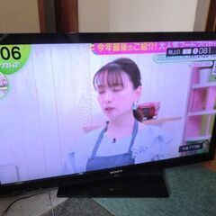 SONY製 40インチ液晶テレビ（中古品）訳あり