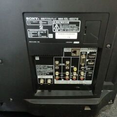 SONY製 40インチ液晶テレビ（中古品）訳ありの画像