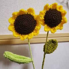 お花の編み物ブーケ作りませんか？？の画像