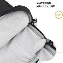 新品⭐️ Macbook Air / Pro ノートパソコンバッグ　PCバッグ グレーの画像
