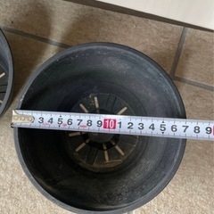 円形プランターの画像