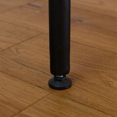 〈新品未使用〉カウンター用アイアン脚 / ポール型・ブラックの画像