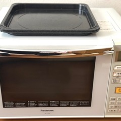 Panasonic電子レンジ ※底面割れあり の画像