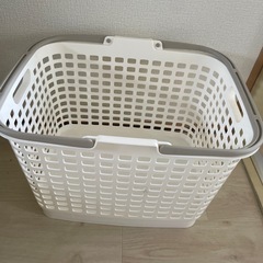洗濯カゴ 持ち手付き