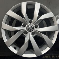 ゴルフ6 ハイライン　純正ホイール　17インチ　タイヤ付　4本セット フォルクスワーゲン VW ゴルフ7 ハイライン 純正 17インチ 7J+49