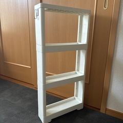 12cm隙間収納　白　ラック